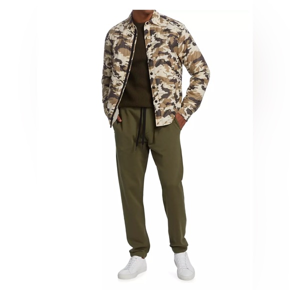 EUC Rag & Bone Sz M Padded Dane Nylon Jacket Overshirt in Desert Camo - Picture 4 of 15